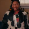 The Equalizer S05 Laya DeLeon Hayes Leather Jacket