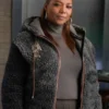 The Equalizer S05 Queen Latifah Fur Hooded Jacket
