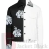 The Equalizer Season 2 Robyn McCall Queen Latifah Black And White Printed Flowers Jacket