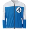 The Fantastic Four First Steps 2025 Blue And White Jacket