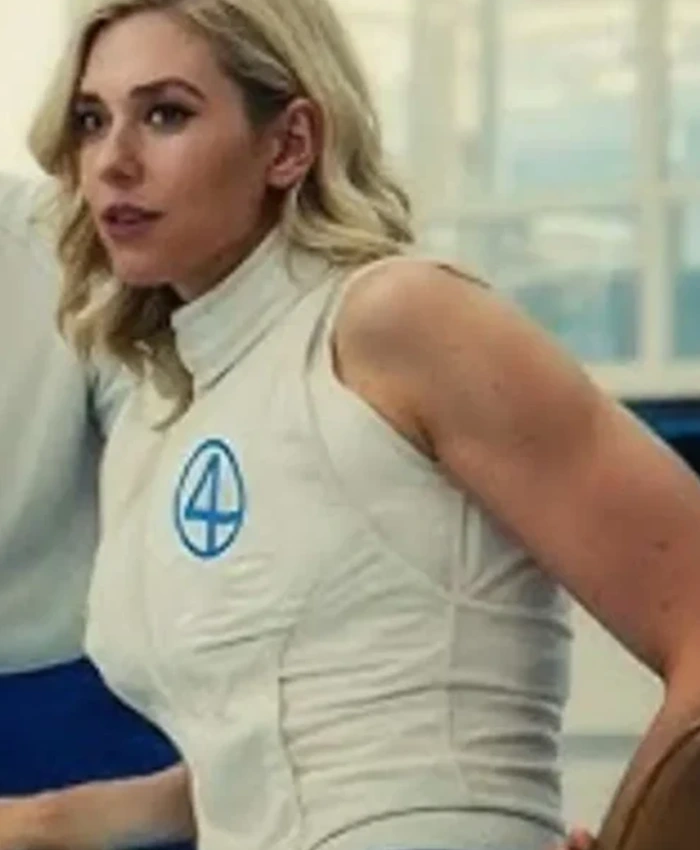 The Fantastic Four First Steps 2025 Vanessa Kirby White Vest