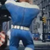 The Fantastic Four First Steps Ben Grimm Blue and White Costume Jumpsuit