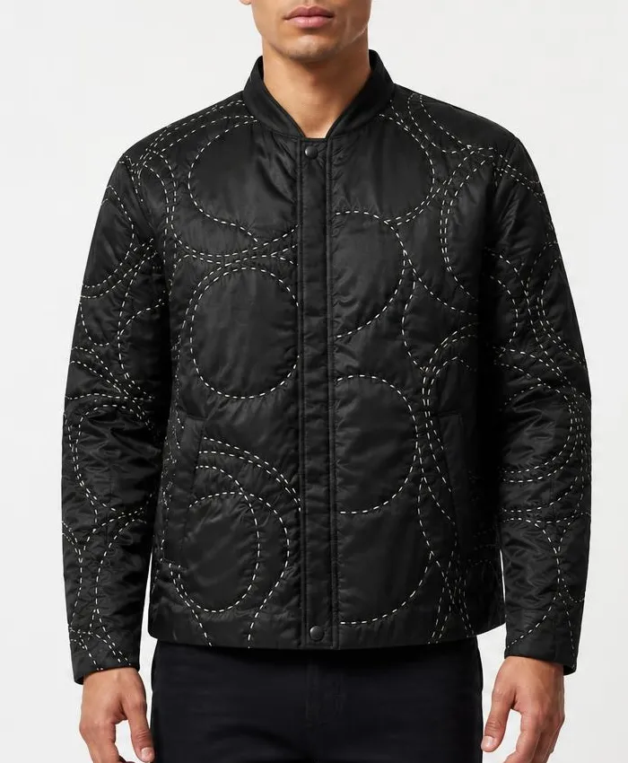 The Four Seasons S02 Anne Black Padded Jacket Mens