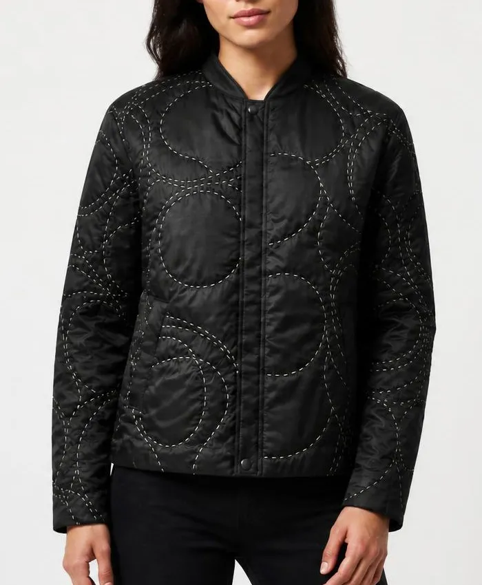 The Four Seasons S02 Anne Black Padded Jacket Womens