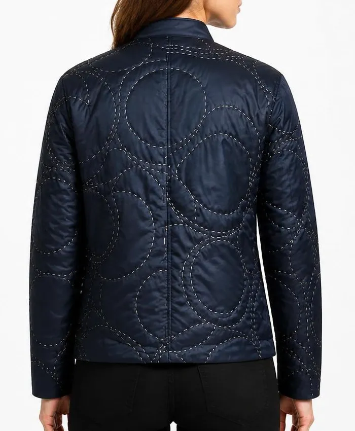 The Four Seasons S02 Anne Blue Padded Jacket Women
