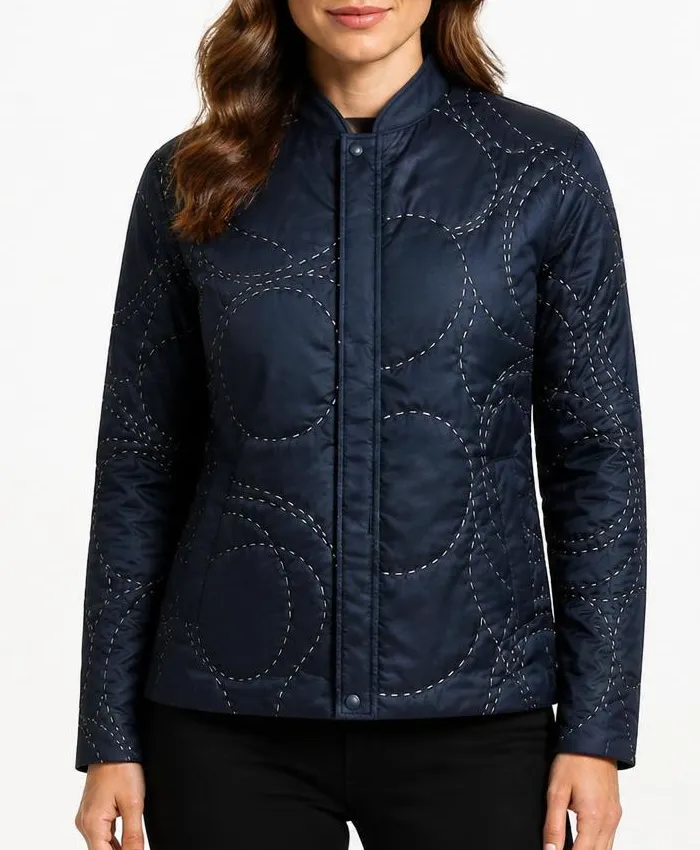 The Four Seasons S02 Anne Blue Padded Jacket Womens