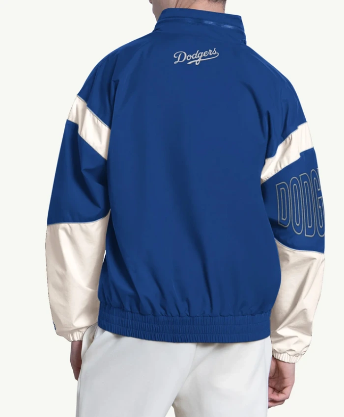 The Gust Los Angeles Dodgers Full Zip Blue Jacket