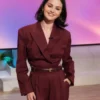 The Jennifer Hudson Show Season 04 Selena Gomez Cropped Blazer