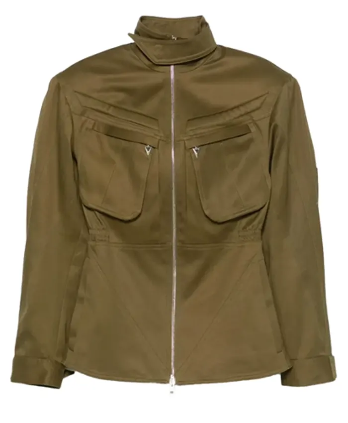The Kelly Clarkson Show Green Victoria Monet Jacket