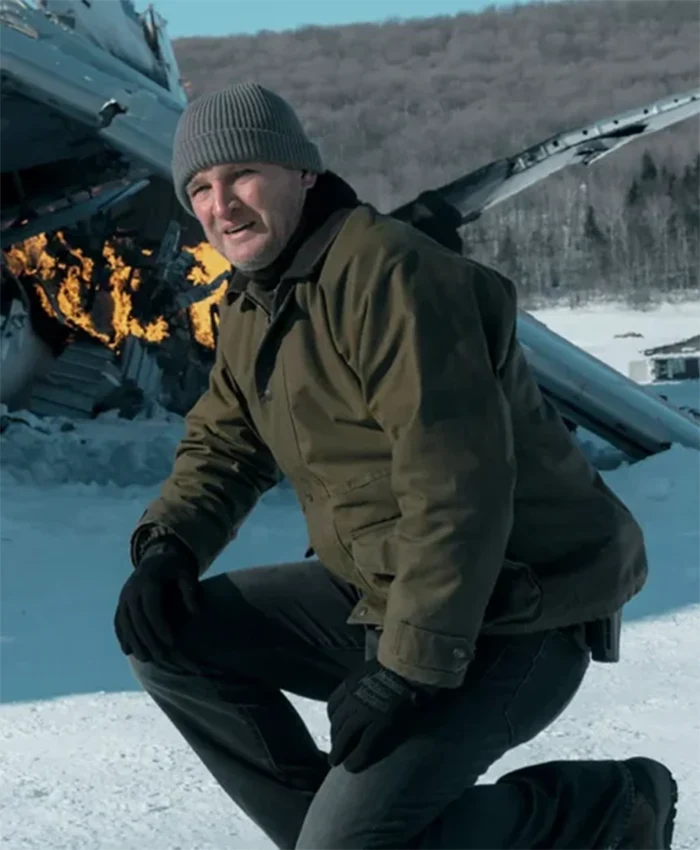 The Last Frontier S01 Jason Clarke Green Cotton Jacket