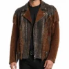 The McBee Dynasty Season 3 Allie Eklund Fringe Jacket Mens
