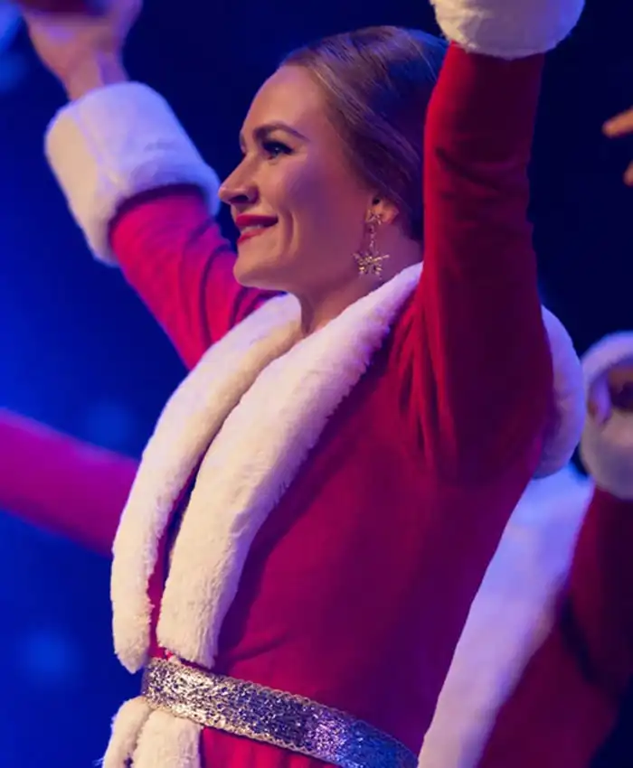 The Merry Gentlemen Christmas Britt Robertson Wool Coat