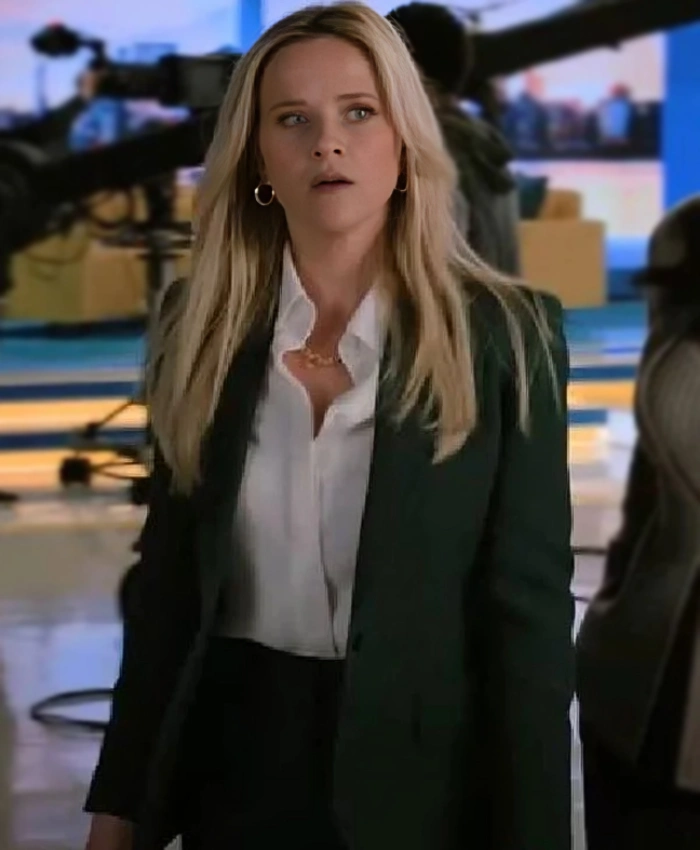 The Morning Show 2025 Reese Witherspoon Green Blazer