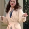 The Nanny S01 Fran Drescher Breakfast OFF White Robe