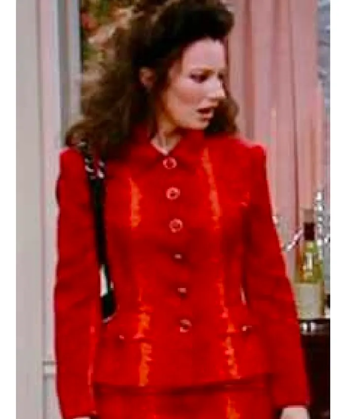 The Nanny S03 Fran Fine Snake Print Blazer