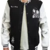 The Nightmare Before Christmas Coffee Letterman Varsity Jacket