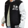 The Nightmare Before Christmas Coffee Letterman Varsity Jacket Fro Sale