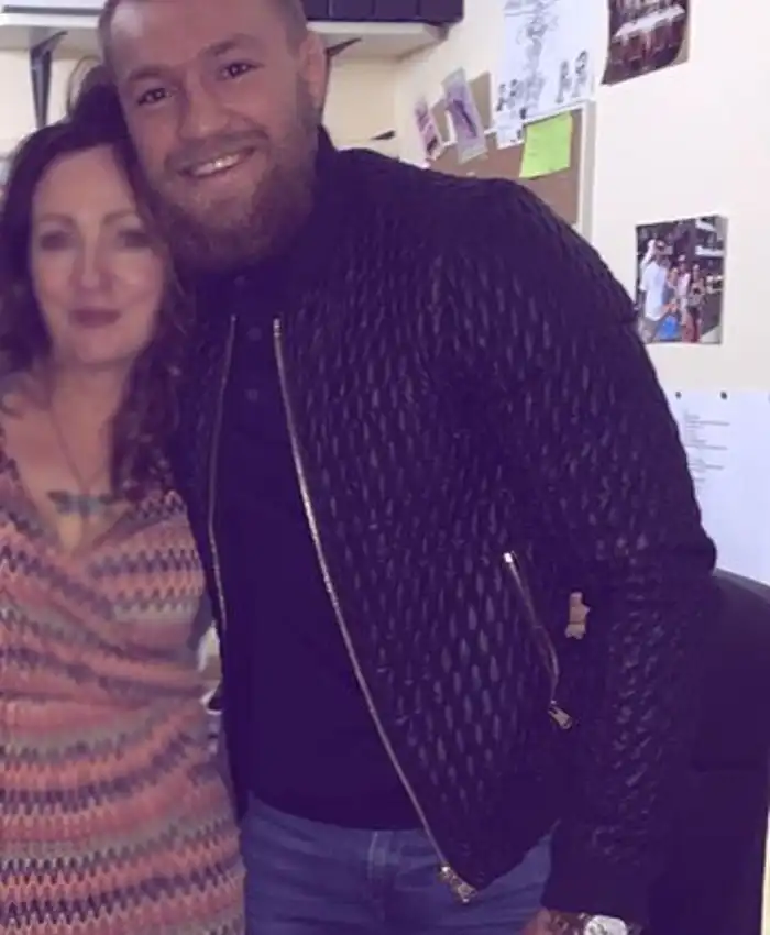The Notorious Conor Mc Gregor Quilted Leather Jacket