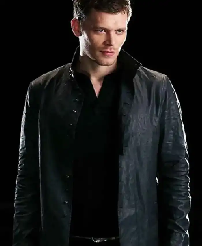 The Originals Klaus Mikaelson Leather Black Jacket