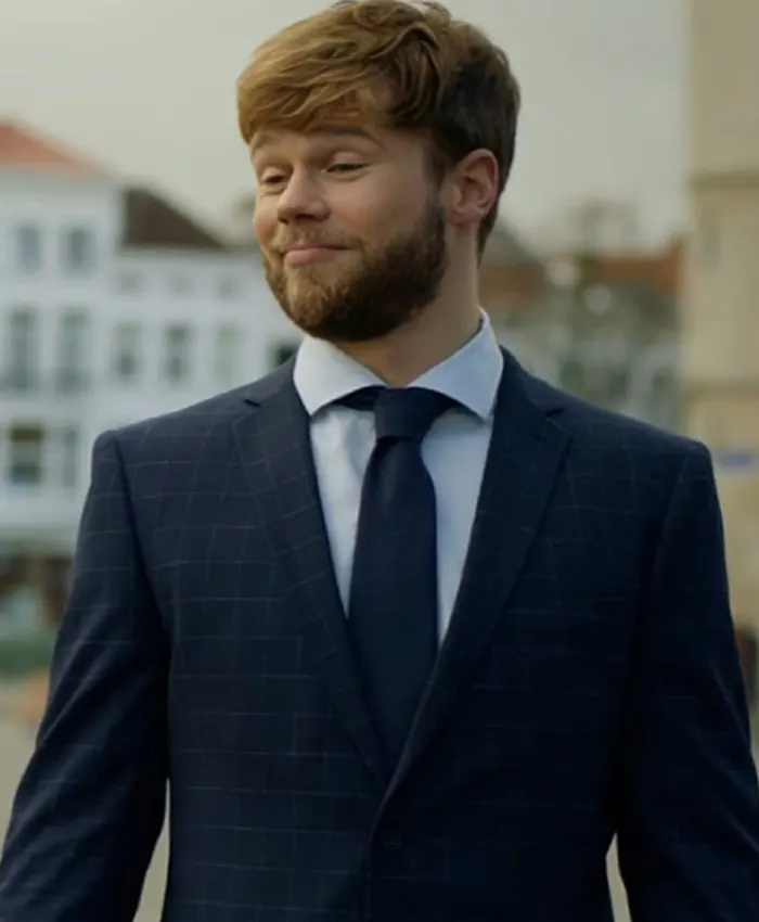 The Perfect Setting David Elsendoorn Blue Checked Suit