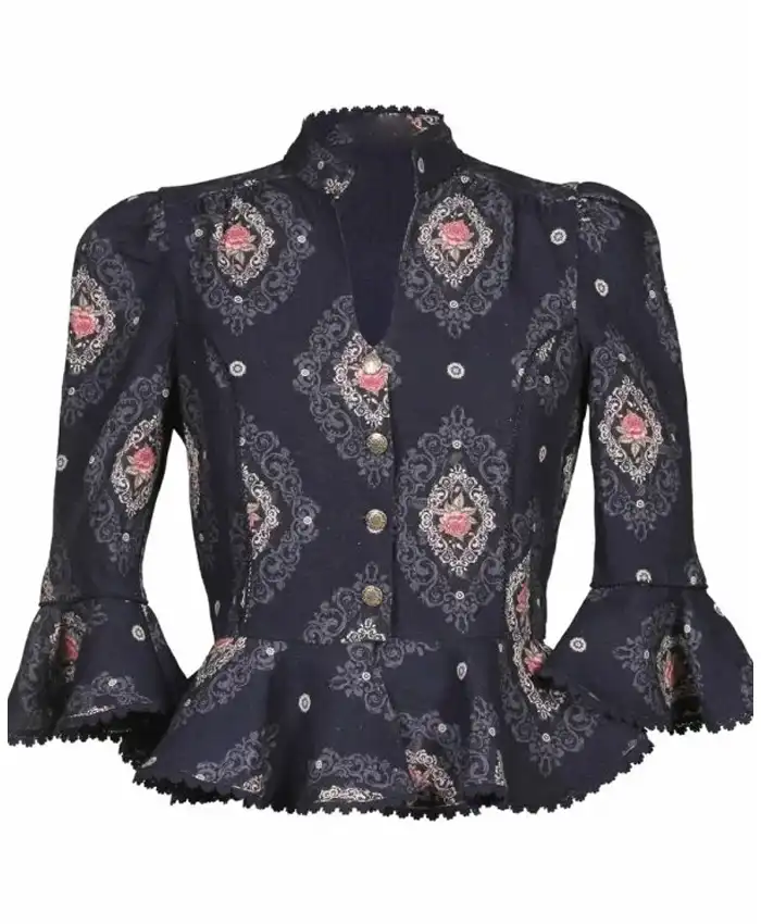 The Project Kate Langbroek Black Cropped Jacket