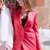 The Real Housewives Of Salt Lake Lisa Barlow Satin Blazer