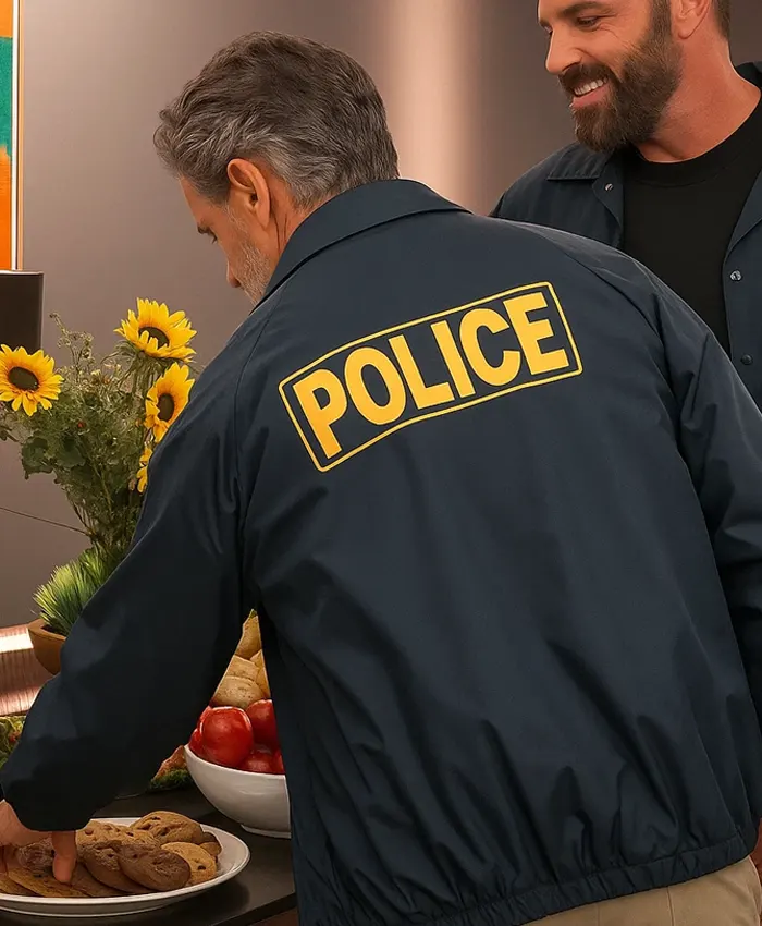 The Rip Ben Affleck Police Blue Jacket