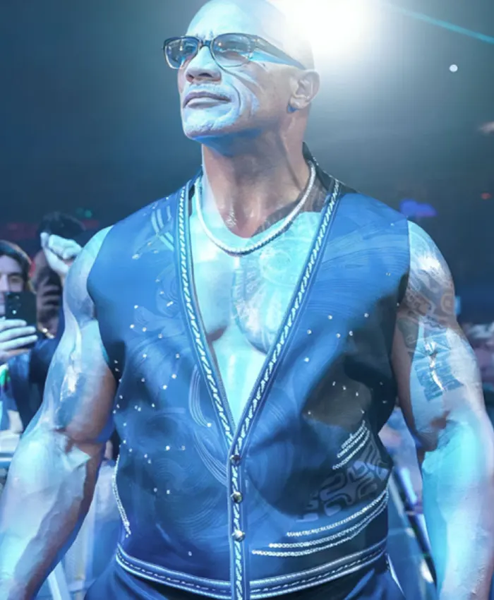 The Rock WWE Elimination Chamber Vest