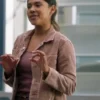 The Rookie S07 Lisseth Chavez Pink Corduroy Jacket