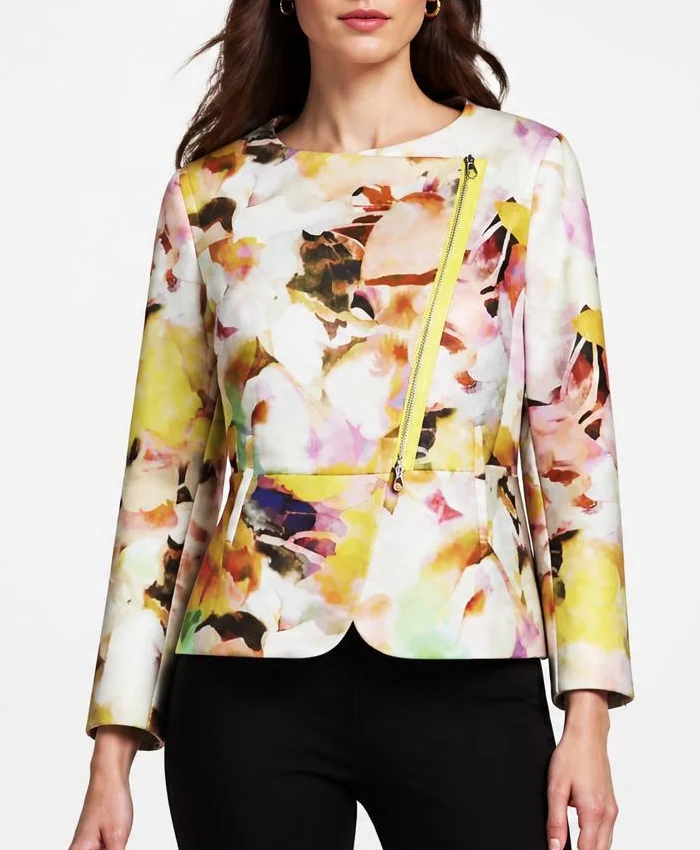 The Royals S01 Lydia Rose Bewley Floral Jacket Womens