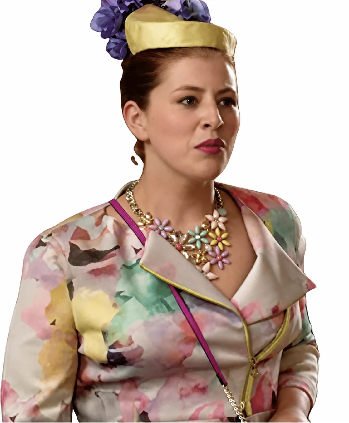 The Royals S01 Lydia Rose Bewley Floral Jacket