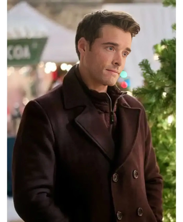 The Snow Must Go On Corey Cott Brown Peacoat