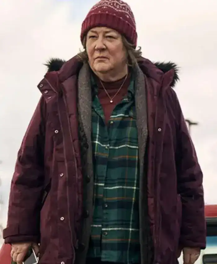 The Sticky Ruth Landry Burgundy Parka Jacket