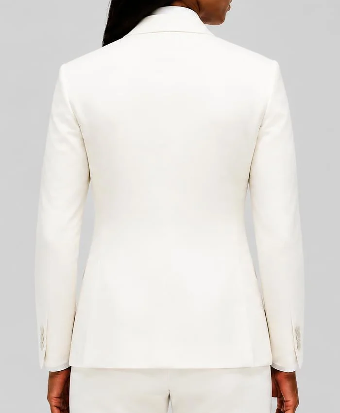 The Thomas Crown Affair 2027 Michael B. Jordan White Blazer Women