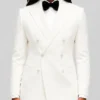 The Thomas Crown Affair 2027 Michael B. Jordan White Blazer Womens