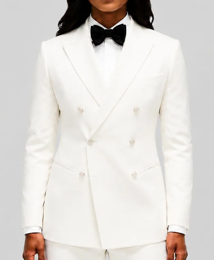 The Thomas Crown Affair 2027 Michael B. Jordan White Blazer Womens