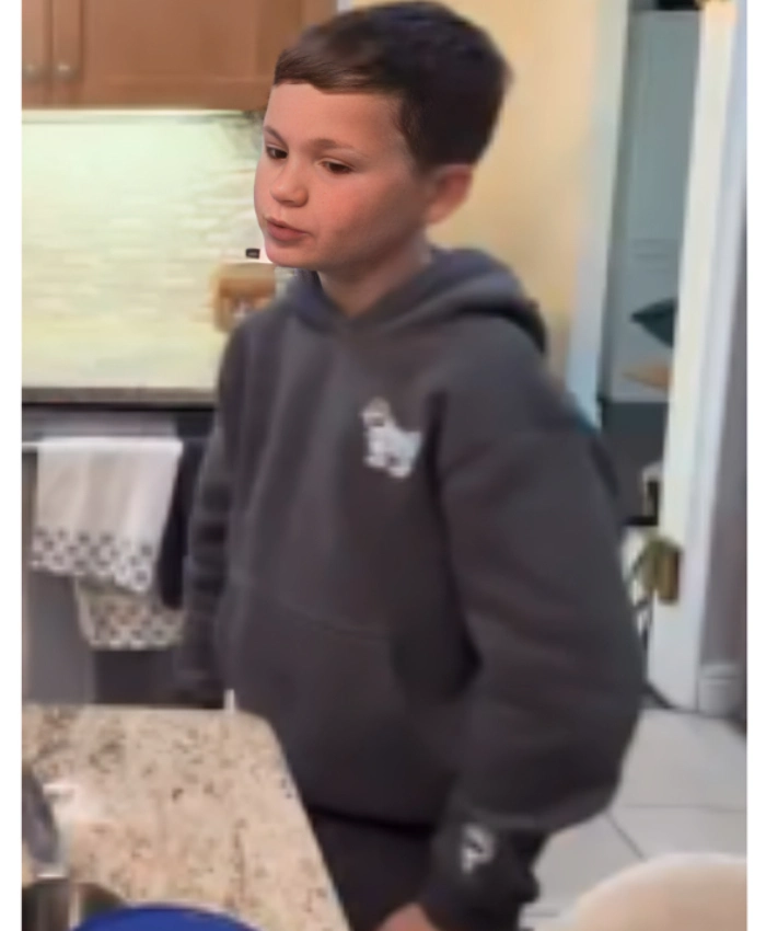Calvin Fichera The Today Show 2025 Grey Hoodie Sweatshirt