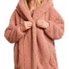 The Today Show 2025 Jill Martin Pink Warrior Sherpa Jacket
