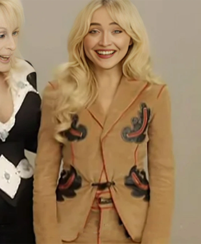 The Today Show 2025 Sabrina Carpenter Corduroy Blazer