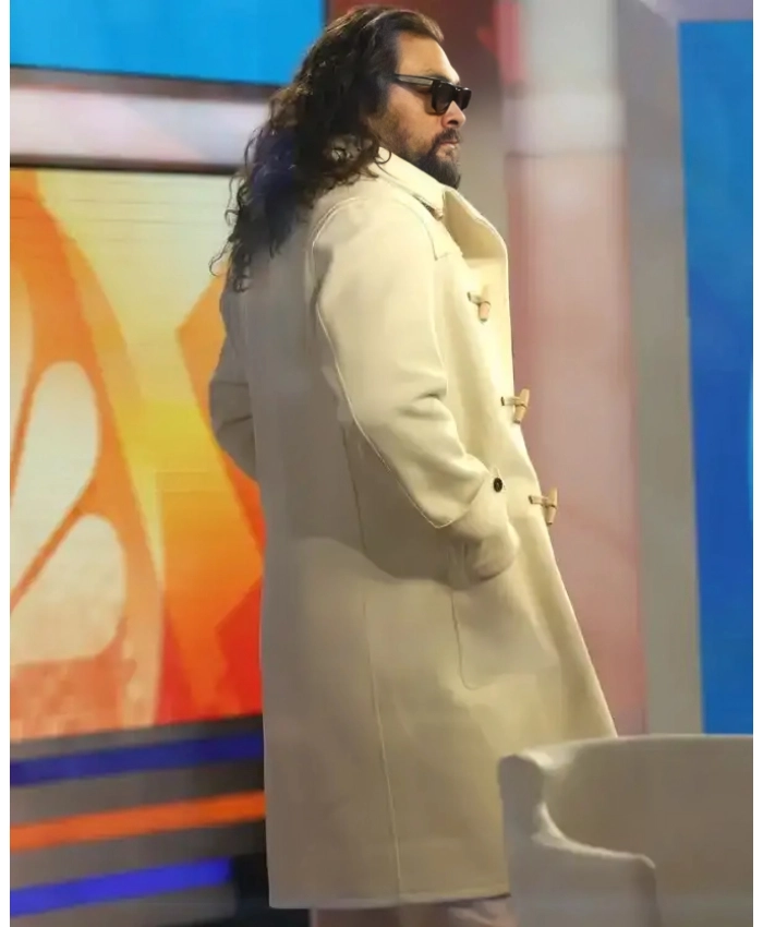 The Today Show 2026 Jason Momoa Toggle Duffle Coat