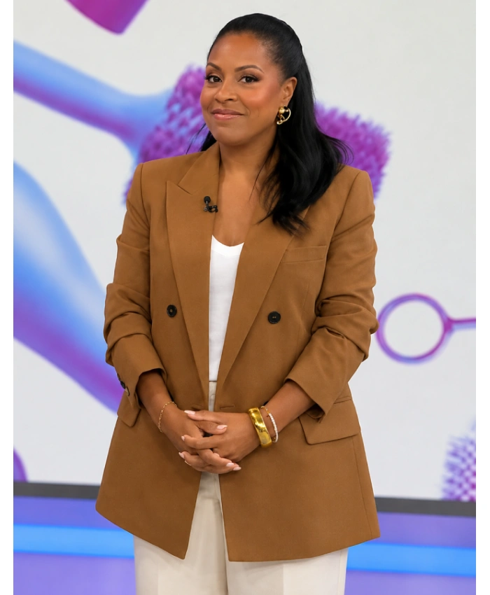 The Today Show Jenna and Sheinelle Mango Blazer For Sale 