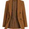 The Today Show Jenna and Sheinelle Mango Double Breasted Blazer