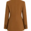The Today Show Jenna and Sheinelle Mango Double Breasted Blazer For Sale