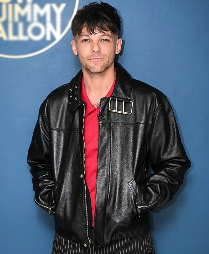 The Tonight Show 2026 Louis Tomlinson Black Jacket - Image 2