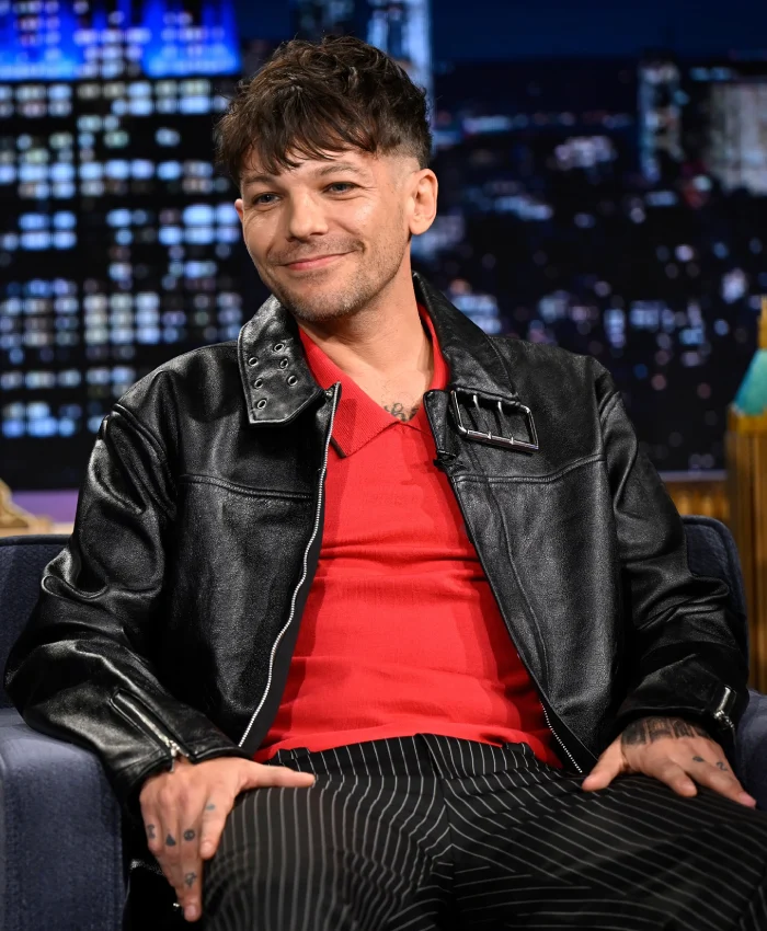 The Tonight Show 2026 Louis Tomlinson Black Jacket - Image 3