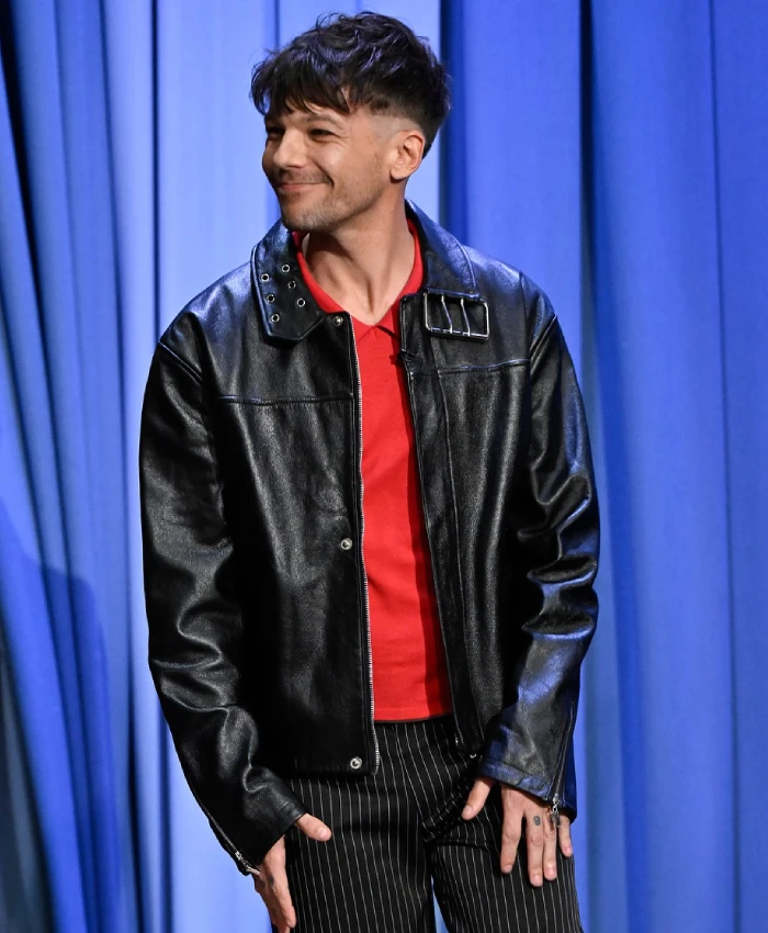 The Tonight Show 2026 Louis Tomlinson Black Jacket