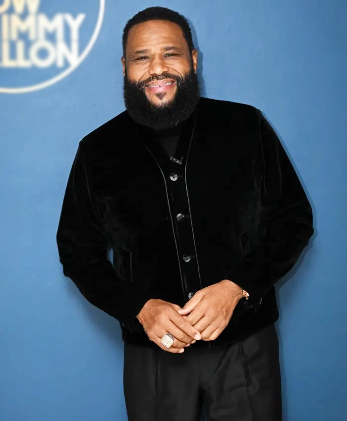 The Tonight Show Anthony Anderson Black Jacket - Image 2