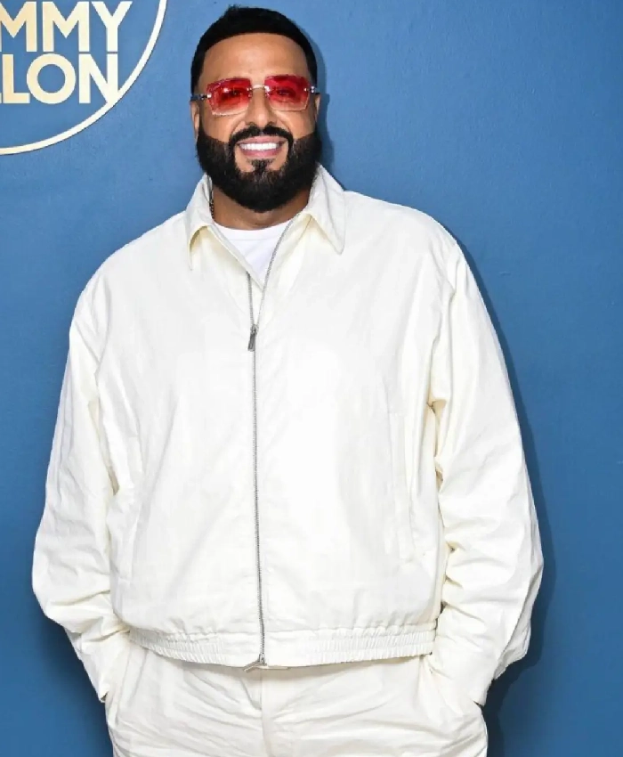 The Tonight Show Starring Jimmy Fallon DJ Khaled Cotton Bomber Jacket