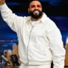 The Tonight Show Starring Jimmy Fallon DJ Khaled White Bomber Jacket