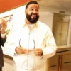 The Tonight Show Starring Jimmy Fallon DJ Khaled White Cotton Bomber Jacket Sale